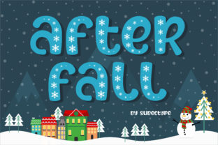 After Fall Font for Holiday Branding and Digital Creativity