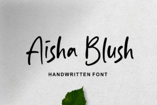 Aisha Blush Display Font for Eye-Catching Design