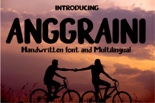 Anggraini Font: A Cheerful Display Font for Creative Projects