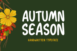 Autumn Season Font for Cozy Fall Creations