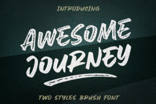 Awesome Journey Font for Bold Branding and Eye-Catching Designs