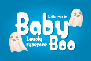 Baby Boo Font for Whimsical Branding and Display Needs
