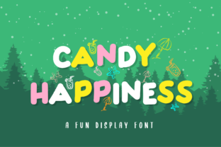 Candy Happiness Display Font for Eye-Catching Campaigns