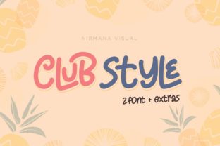 Club Style Font for Professional Branding and Creative Projects