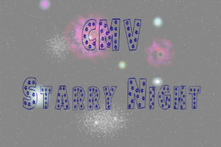 CMV Starry Night: A Display Font for Creative Branding Projects