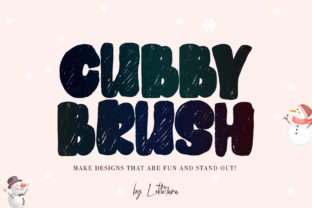 Cubby Crush Font for Creative and Commercial Projects