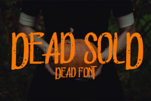 Dead Sold Font for Halloween Campaigns and Spooky Designs