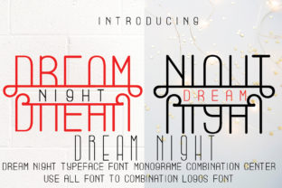 Dream Nigt Display Font for Web Design and Branding