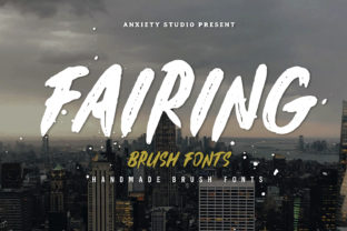 Fairing Font for Eye-Catching Campaign Designs