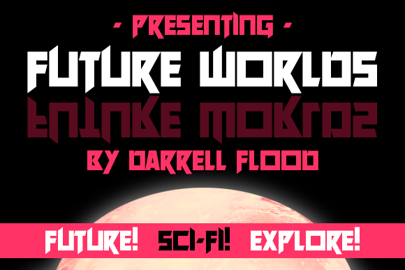 Future Worlds Font for Creative Projects