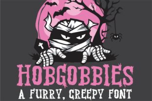Hobgobbies: A Whimsical Display Font for Editorial Design