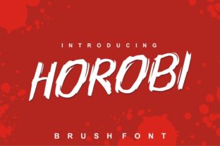 Horobi Font Review: A Bold Display Font for Creative Projects