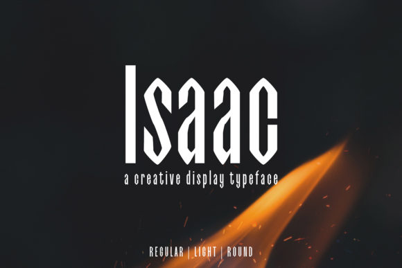 Isaac – A Timeless Display Font for Creative Makers