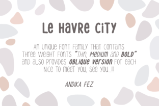 Le Havre City: A Playful Display Font for Eye-Catching Campaigns