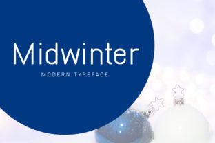 Midwinter: A Modern Font for Polished Branding