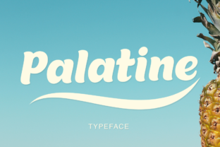 Palatine: A Vintage-Inspired Display Font for Bold Editorial Design