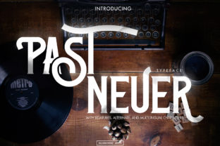 Past Neuer: A Timeless Display Font for Branding