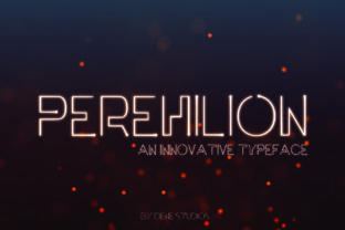 Perehilion: A Modern Display Font for Editorial Design