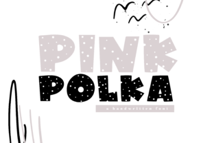 Pink Polka: A Playful Display Font for Bold Web Design