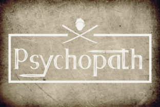 Psychopath Display Font for Spooky Web Design