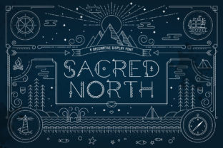 Sacred North: A Nordic-Inspired Font for Handmade Creations