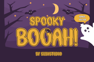 Spooky Booah: A Handmade Font for Halloween-Themed Editorial Design