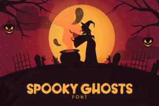 Spooky Ghosts Font for Halloween-Themed Web Designs