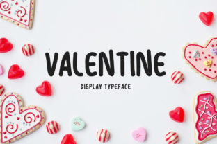 Valentine Font for Romantic Craft Projects