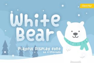 White Bear Font for Winter-Themed Web Design